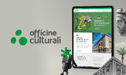 Il nuovo sito internet di Officine Culturali