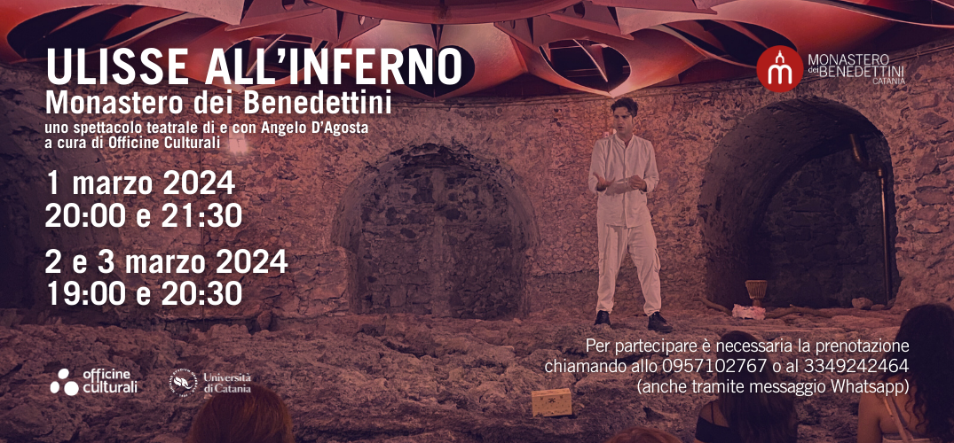 Ulisse all’inferno: spettacolo teatrale itinerante