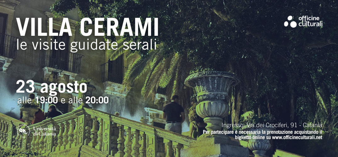 Visite guidate serali a Villa Cerami