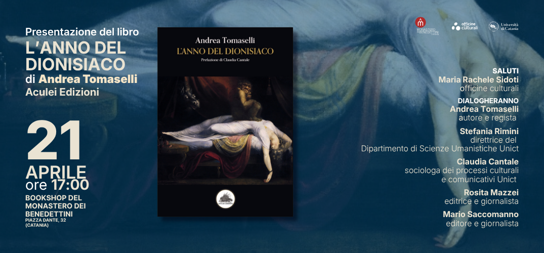 Andrea Tomaselli presenta “L’anno del dionisiaco”