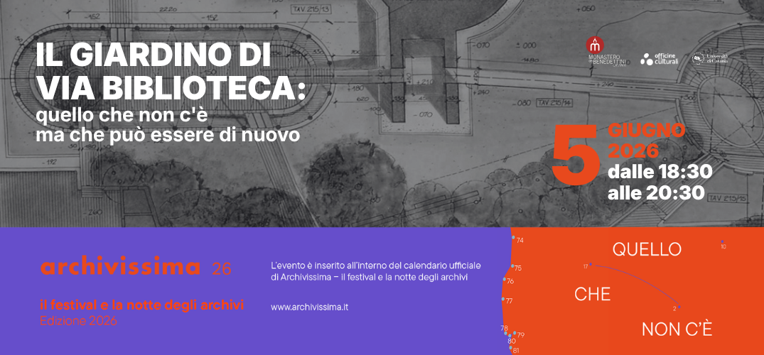 Il Giardino di Via Biblioteca: quello che non c’è ma che può essere di nuovo